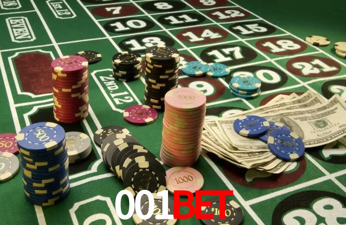 Sinta a adrenalina dos jogos de cassino com 001bet